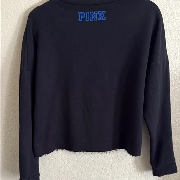 Kansas Black Crop Sweatshirt - Picture 5 of 6